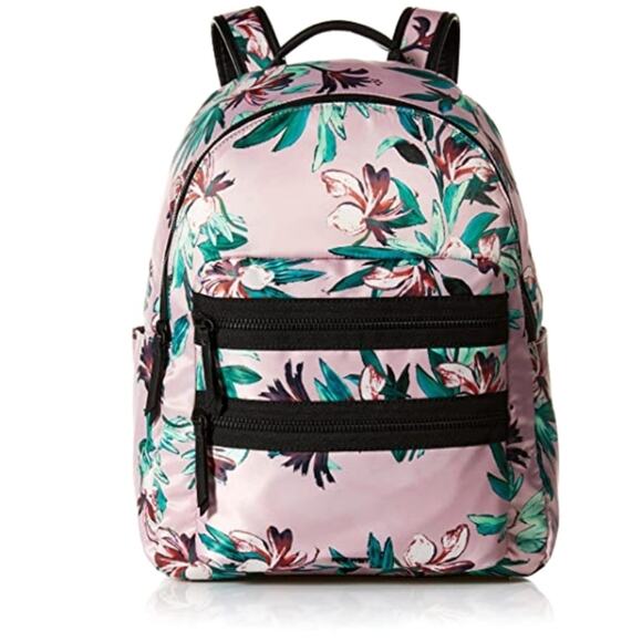 Nine West | Tallis Backpack Rucksack Floral Pattern with Slight Sheen - Picture 1 of 10